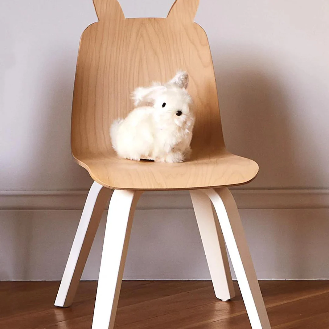 Rabbit Play Chairs (Set of 2) - Birch by Oeuf - Image 2