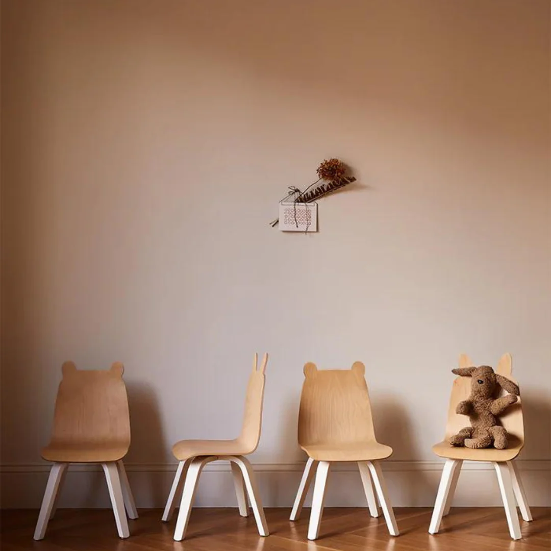 Rabbit Play Chairs (Set of 2) - Birch by Oeuf - Image 3