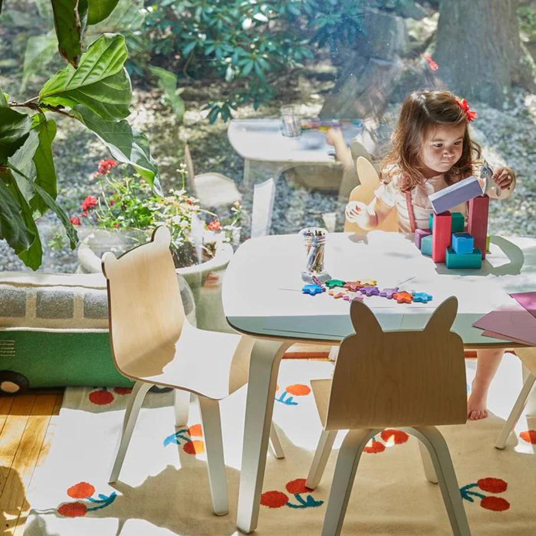 Rabbit Play Chairs (Set of 2) - Birch by Oeuf - Image 6