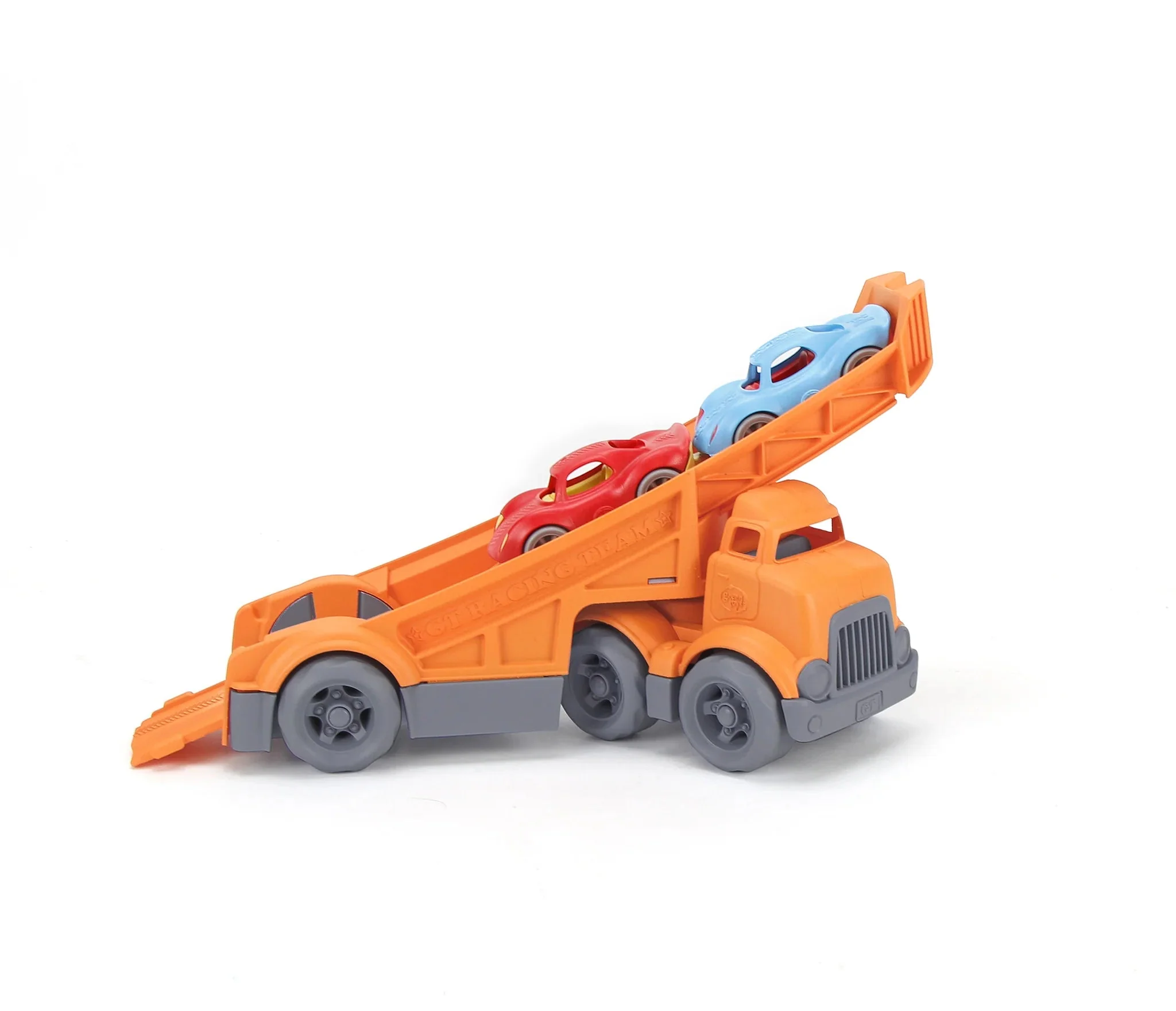 Racing Truck with Two Racers by Green Toys - Image 2