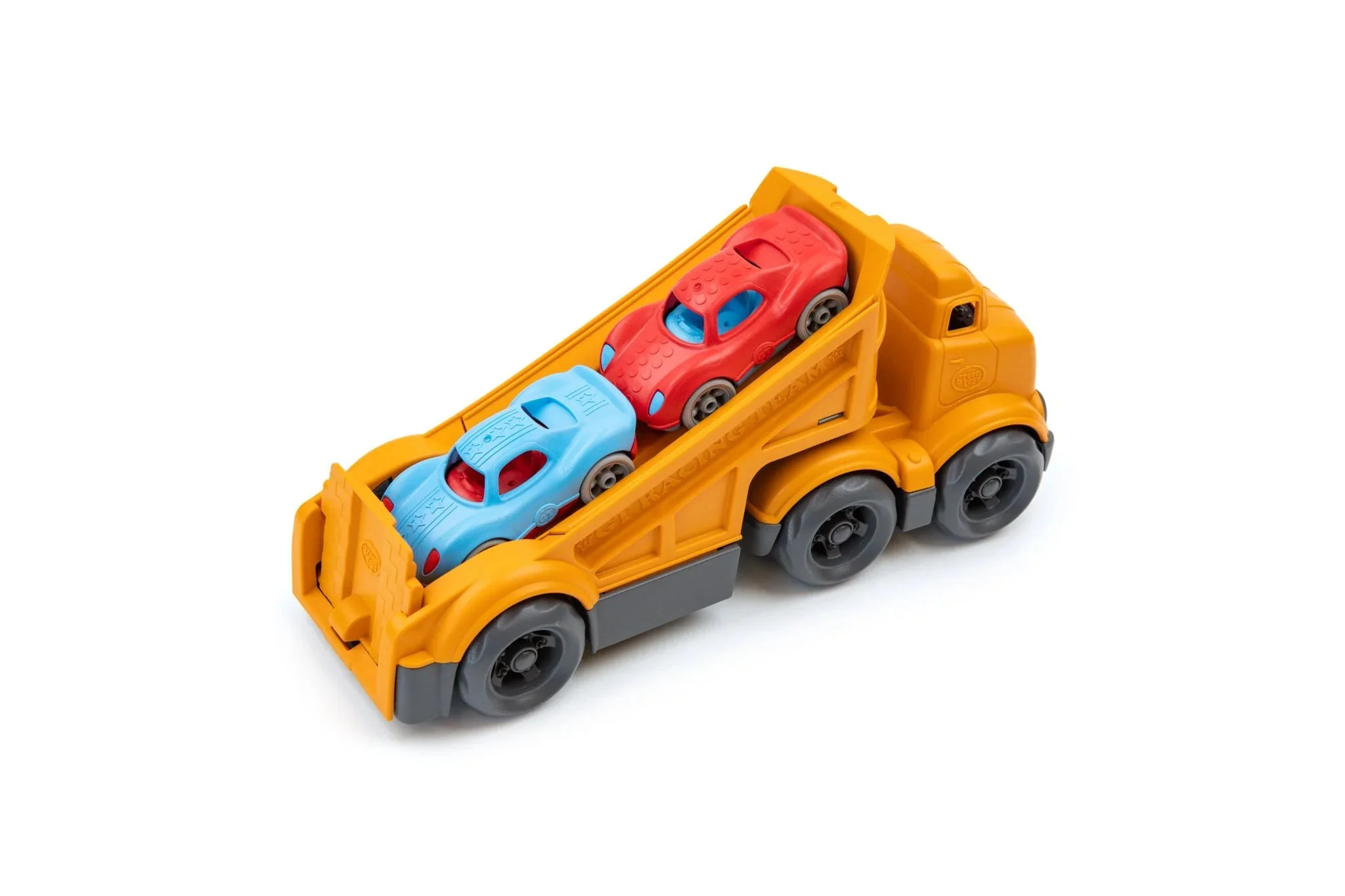 Racing Truck with Two Racers by Green Toys - Image 3