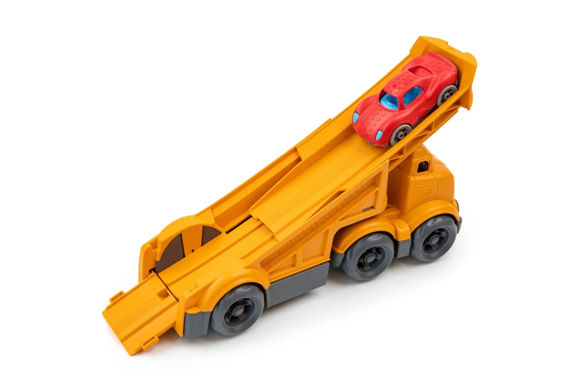 Racing Truck with Two Racers by Green Toys - Image 5
