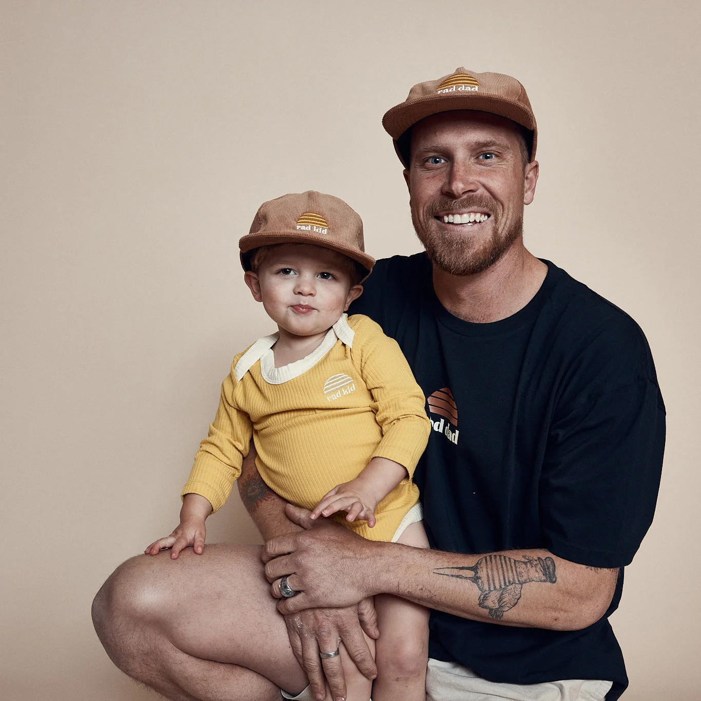 Rad Dad Cord Cap - Tan by Banabae - Image 5