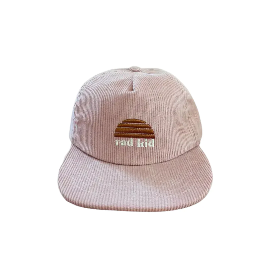 Rad Kid Cord Cap - Mauve by Banabae