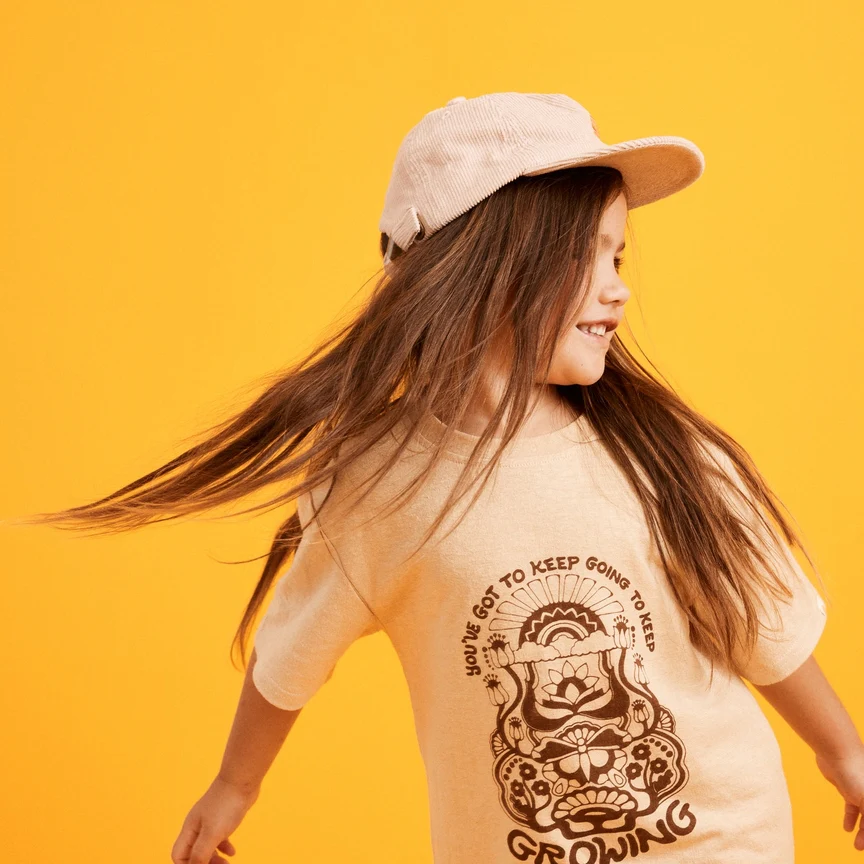 Rad Kid Cord Cap - Mauve by Banabae - Image 6
