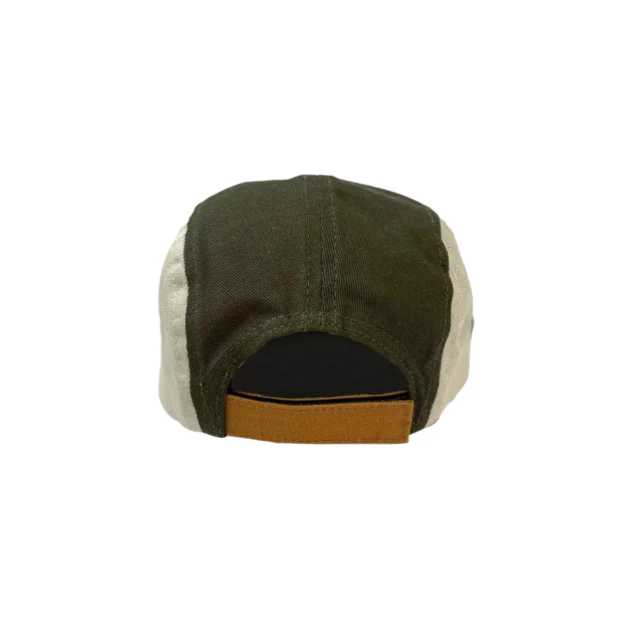 Rad Kid Spliced 5 Panel Cap - Khaki by Banabae - Image 2