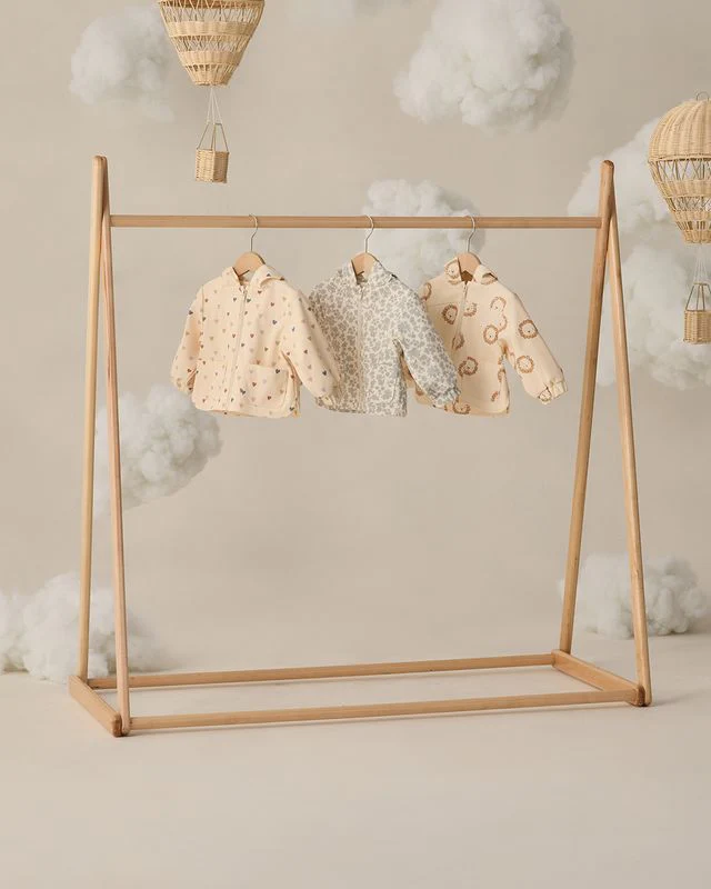 Rain Coat - Confetti Heart Small by Quincy Mae - Image 8