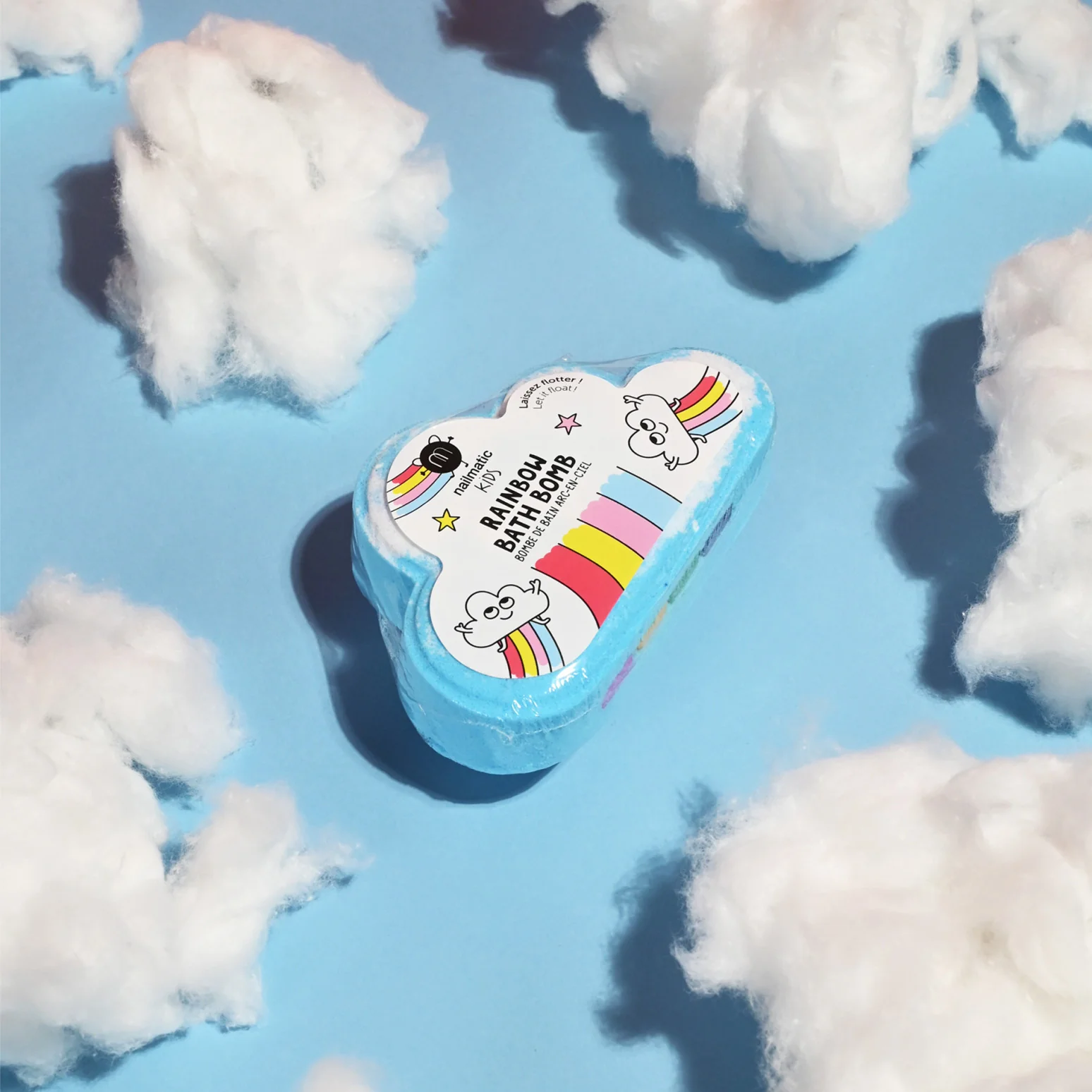 Rainbow Bath Bomb by Nailmatic - Image 2