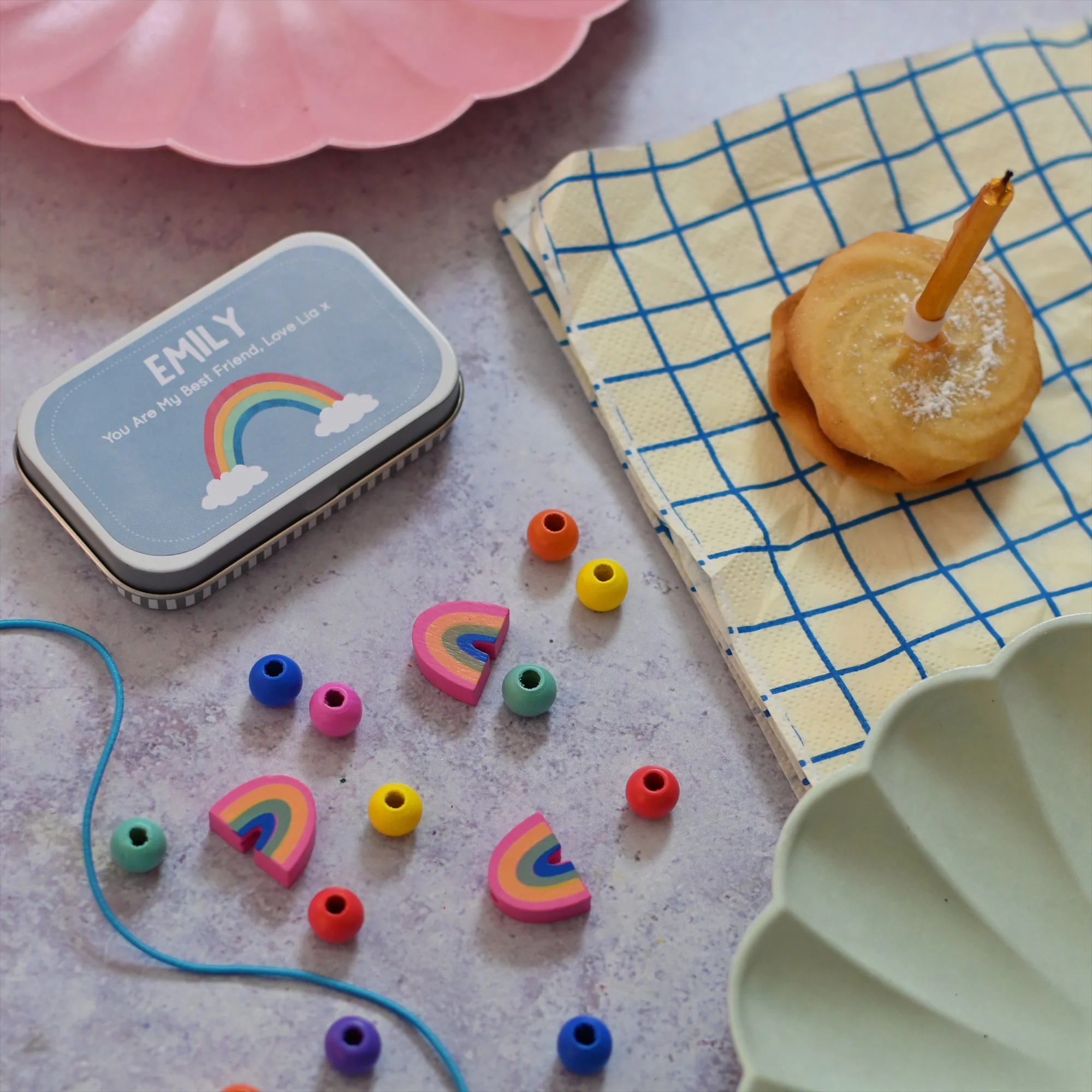 Rainbow Bracelet Gift Kit by Cotton Twist - Image 3
