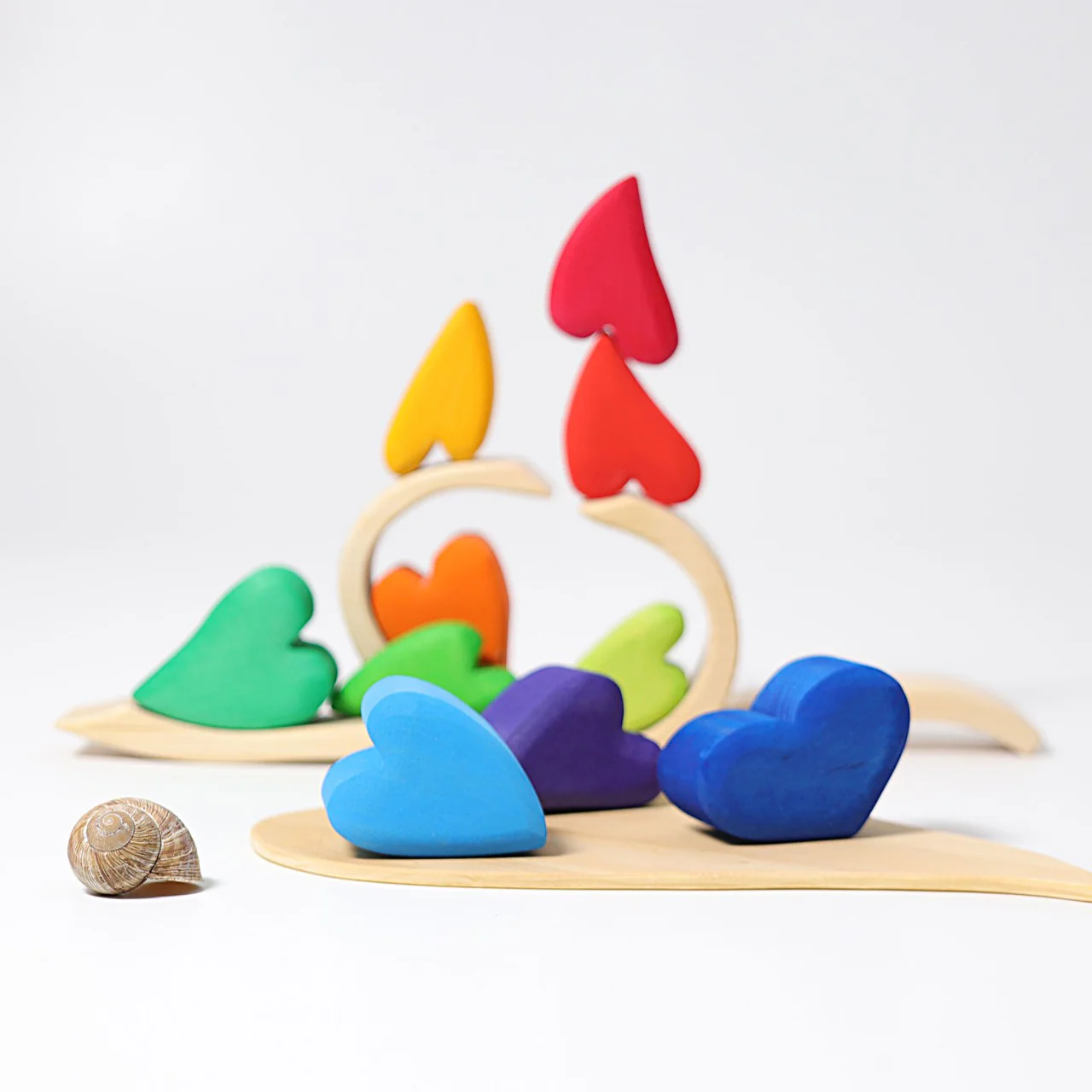 Rainbow Hearts by Grimm's - Image 4