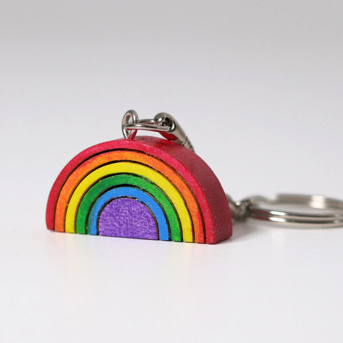 Rainbow Keyring by Grimm's - Image 2