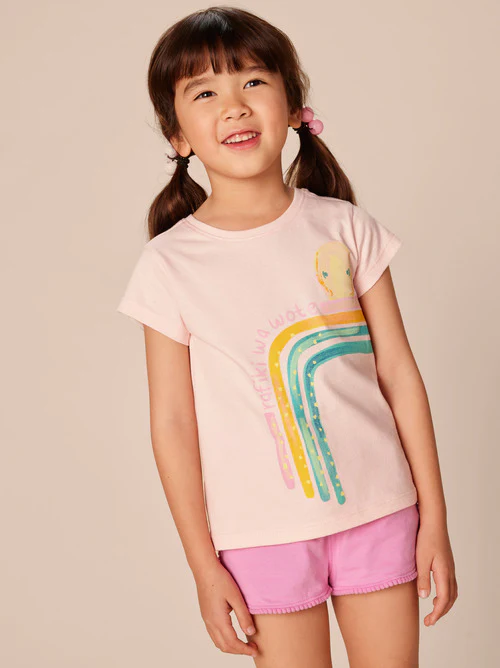 Rainbow Octopus Graphic Tee - Rosita by Tea Collection FINAL SALE - Image 3