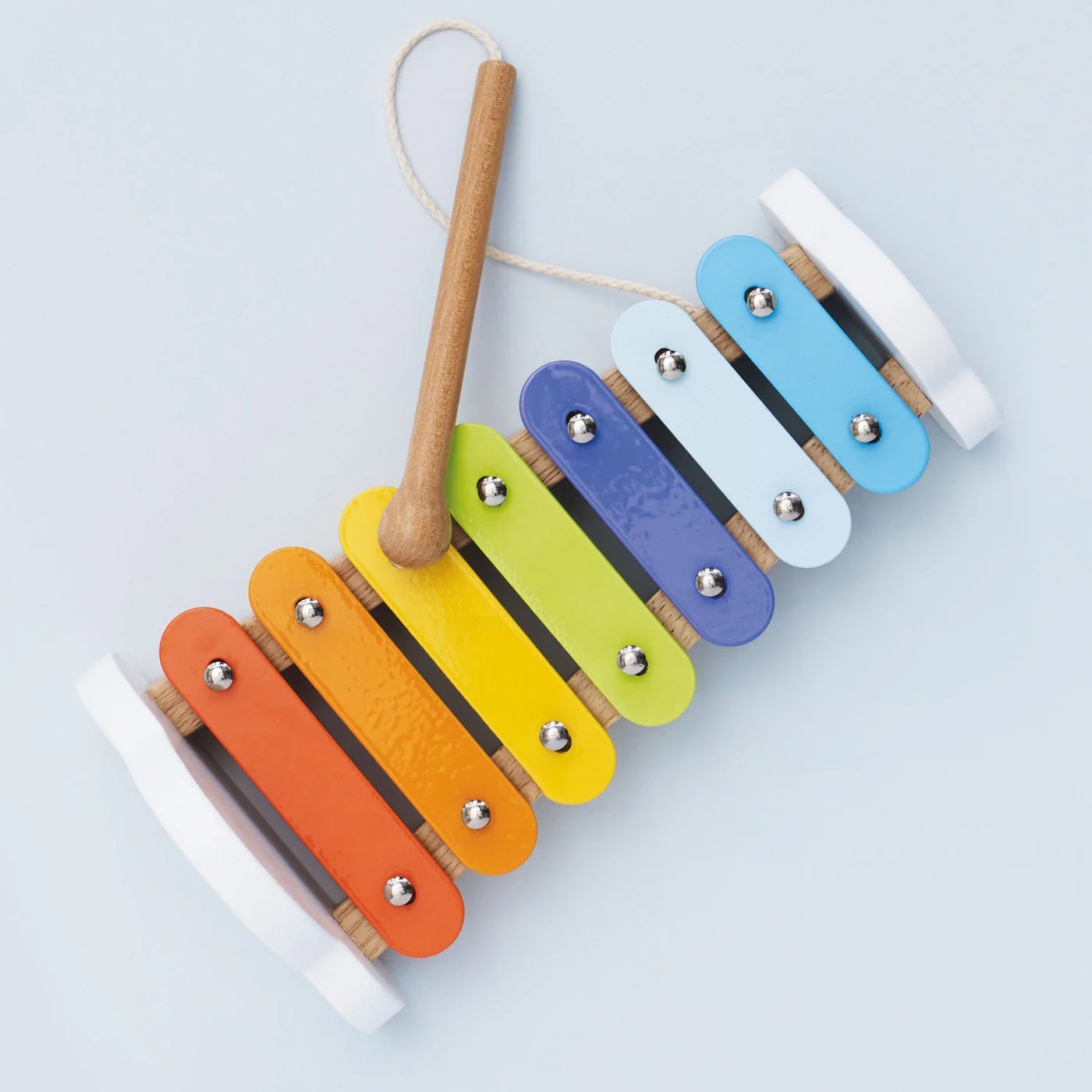 Rainbow Wooden Xylophone by Le Toy Van - Image 3