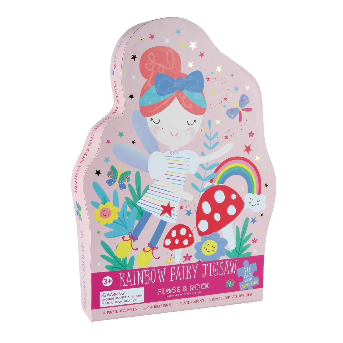 Rainbow Fairy Jigsaw - 20 Pieces by Floss & Rock