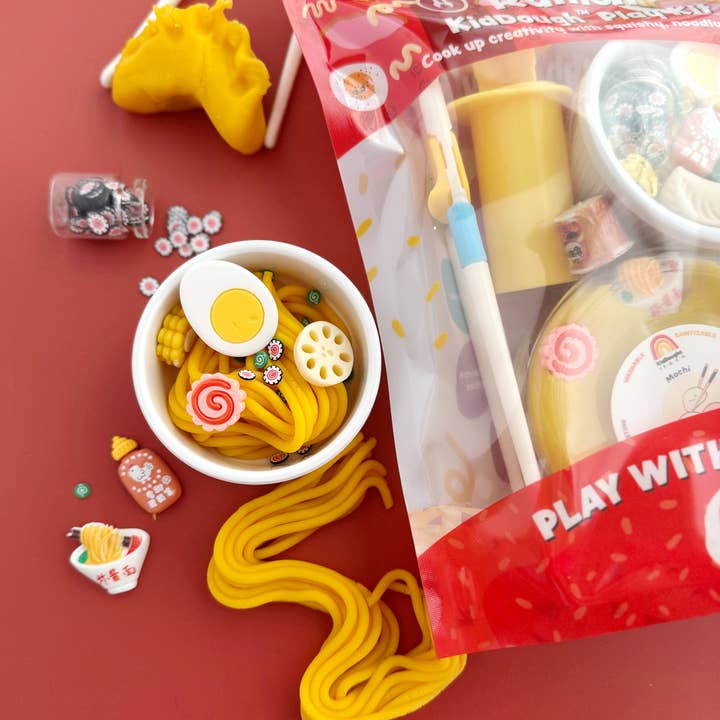 Ramen Sensory Play Dough Kit by Earth Grown KidDoughs - Image 2