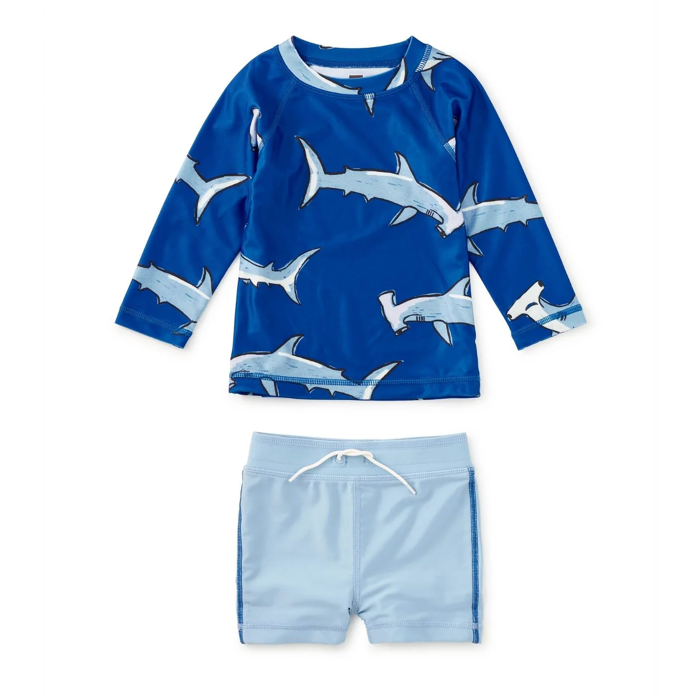 Rash Guard Baby Swim Set - Hammerhead Sharks by Tea Collection - FINAL SALE