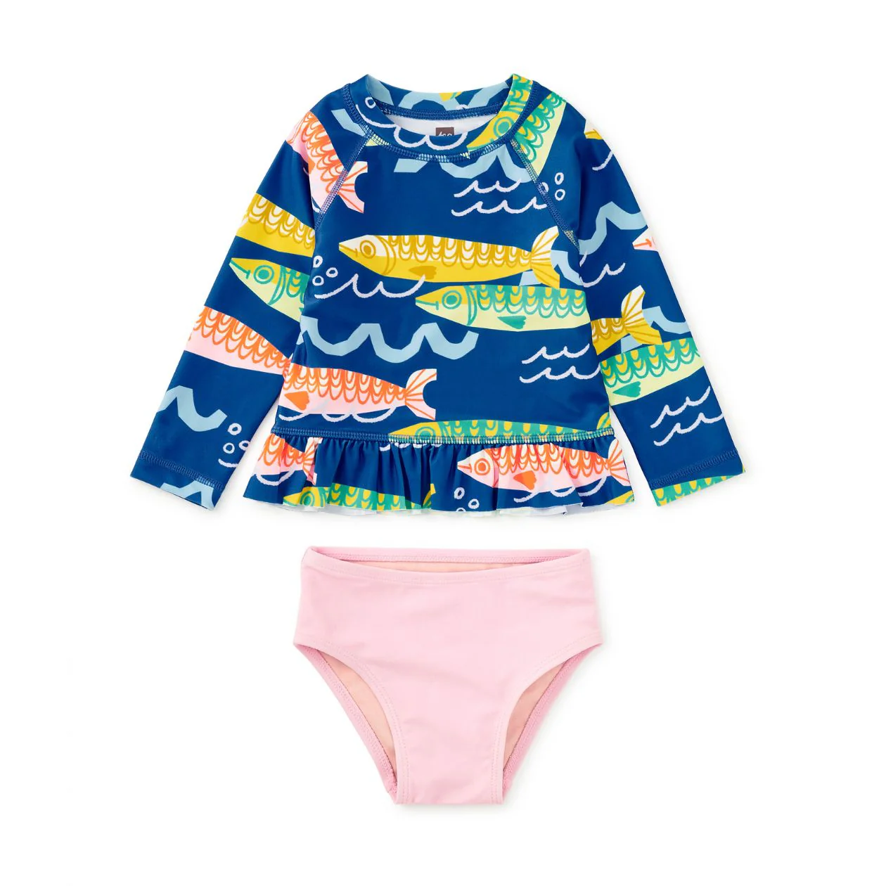 Rash Guard Baby Swim Set - Sardinas del Mar by Tea Collection