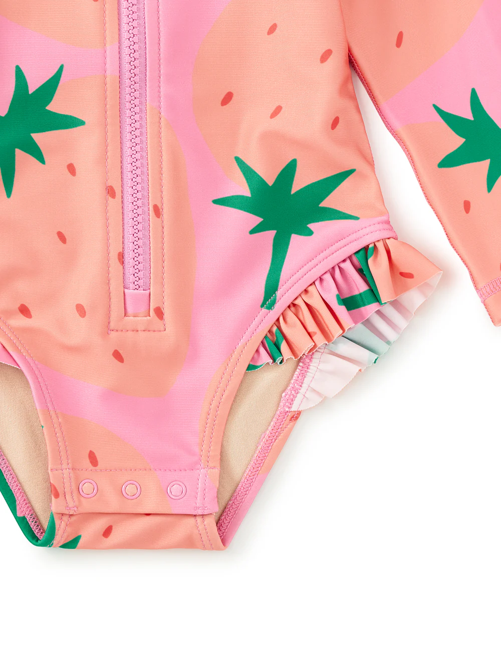 Rash Guard Baby Swimsuit - Fresas Favoritas by Tea Collection - Image 2