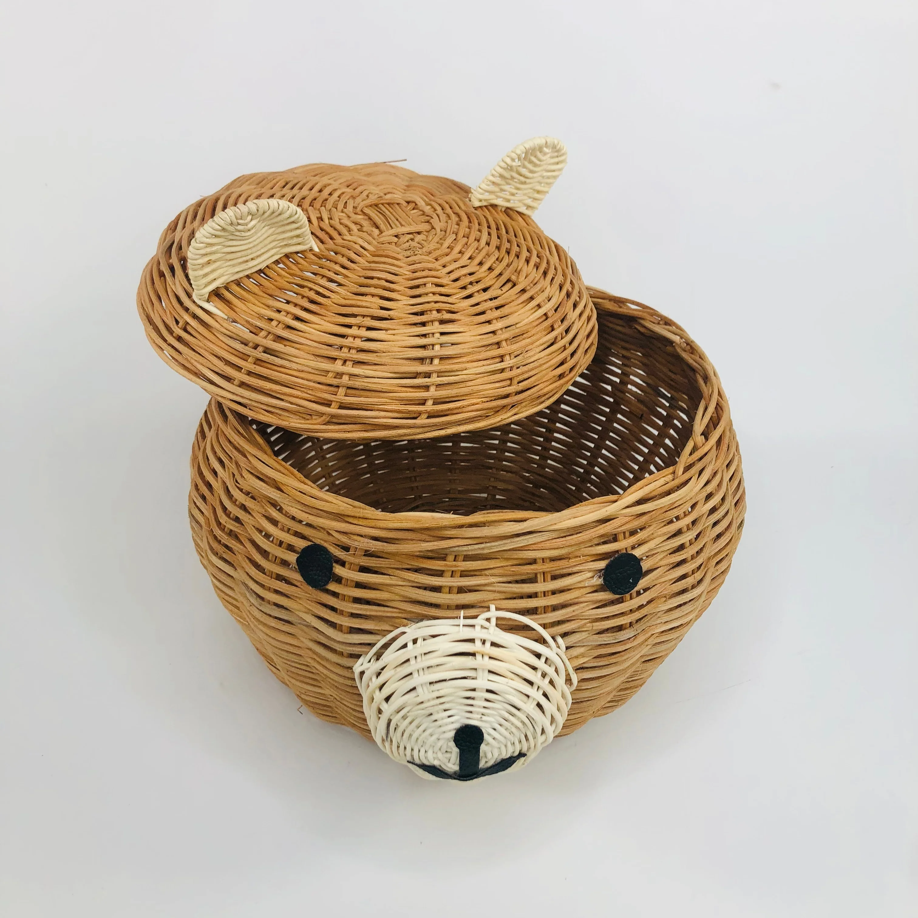 Rattan Bear Storage Basket by EcoFreax - Image 4