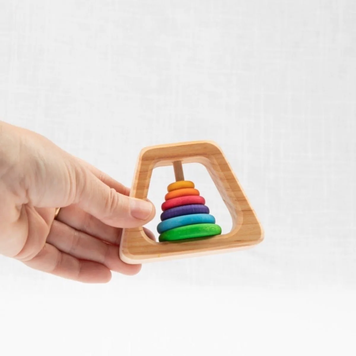 Rattle Pyramide by Grimm's - Image 3
