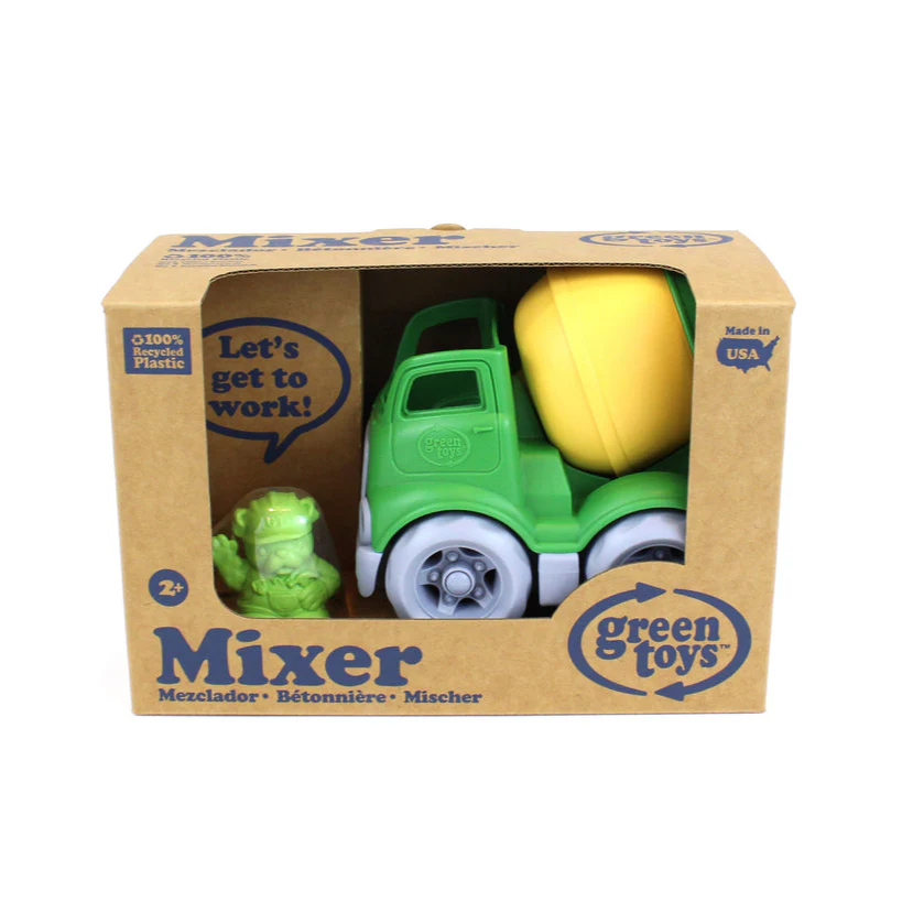 Recycled Construction Truck - Mixer by Green Toys - Image 2