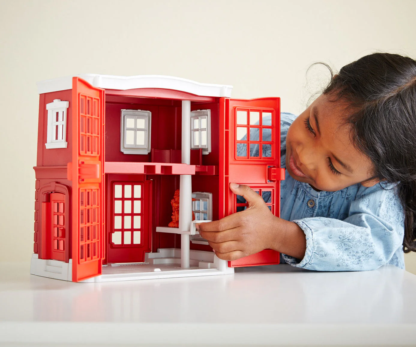 Recycled Fire Station Play Set by Green Toys - Image 4