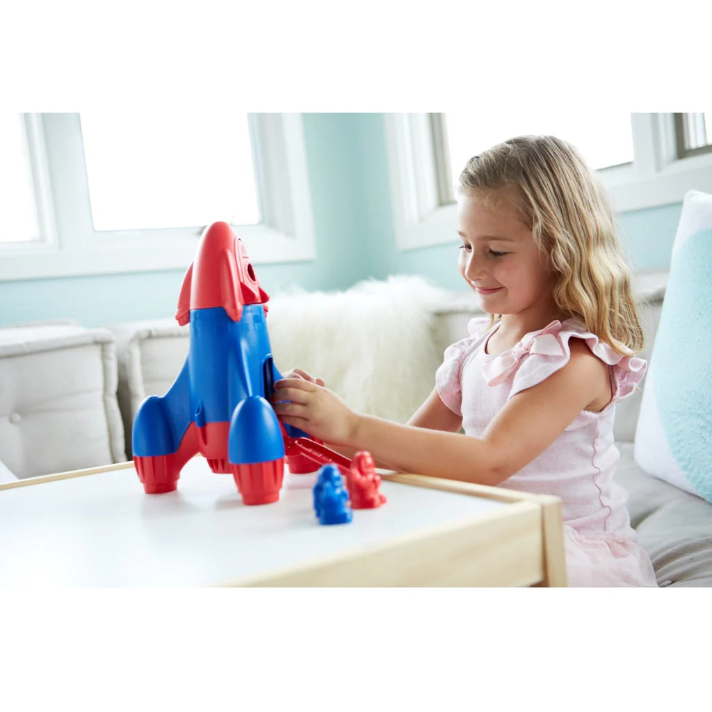 Recycled Rocket - Red Top by Green Toys - Image 3