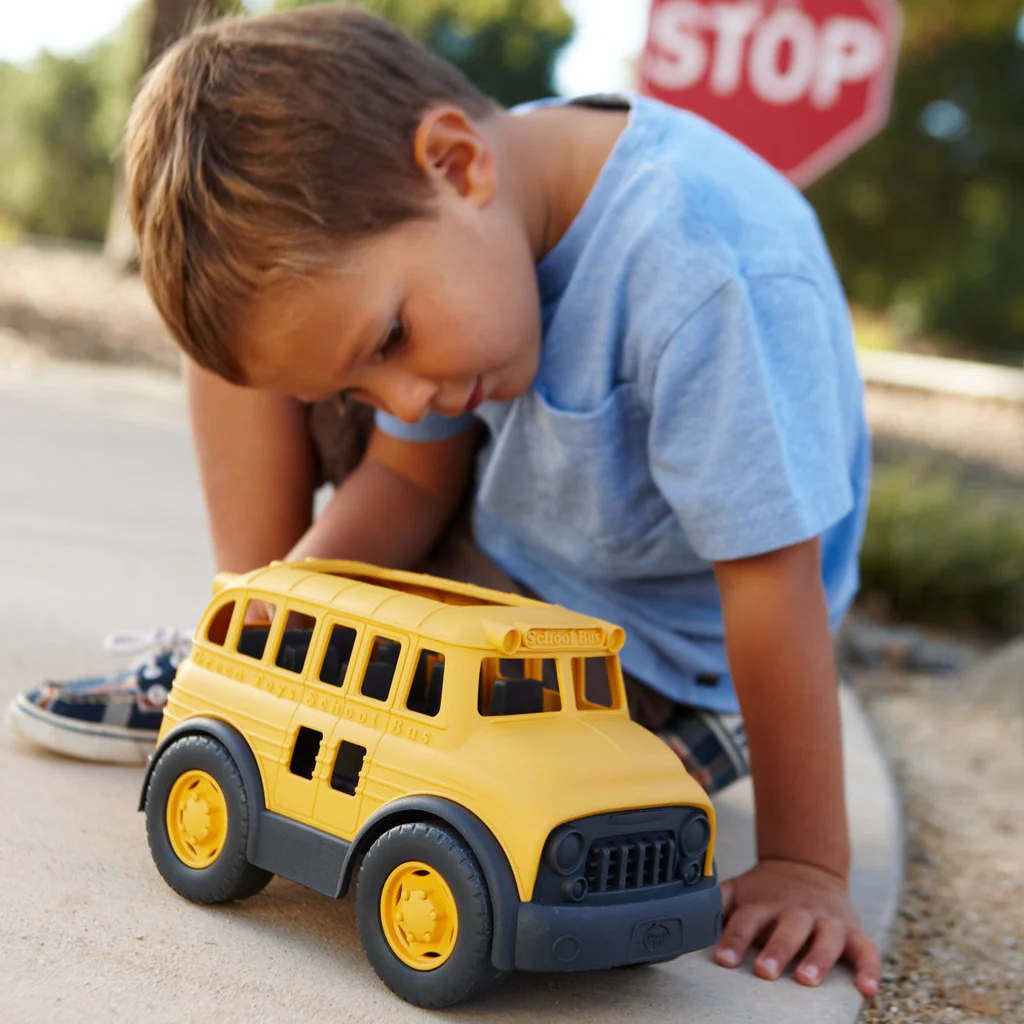 Recycled School Bus Toy by Green Toys - Image 2