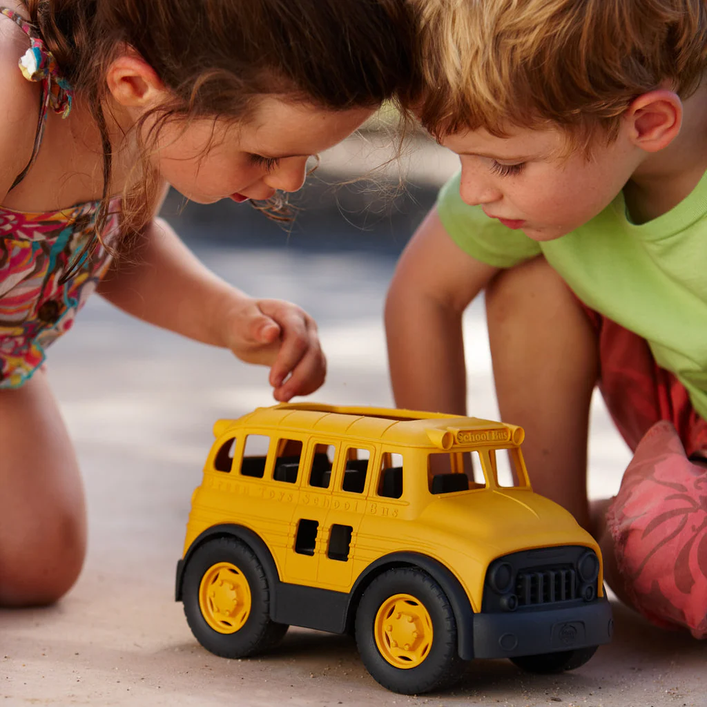 Recycled School Bus Toy by Green Toys - Image 4