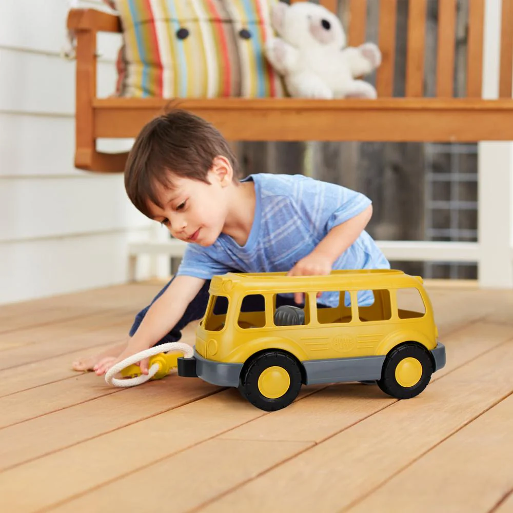 Recycled School Bus Wagon by Green Toys - Image 2