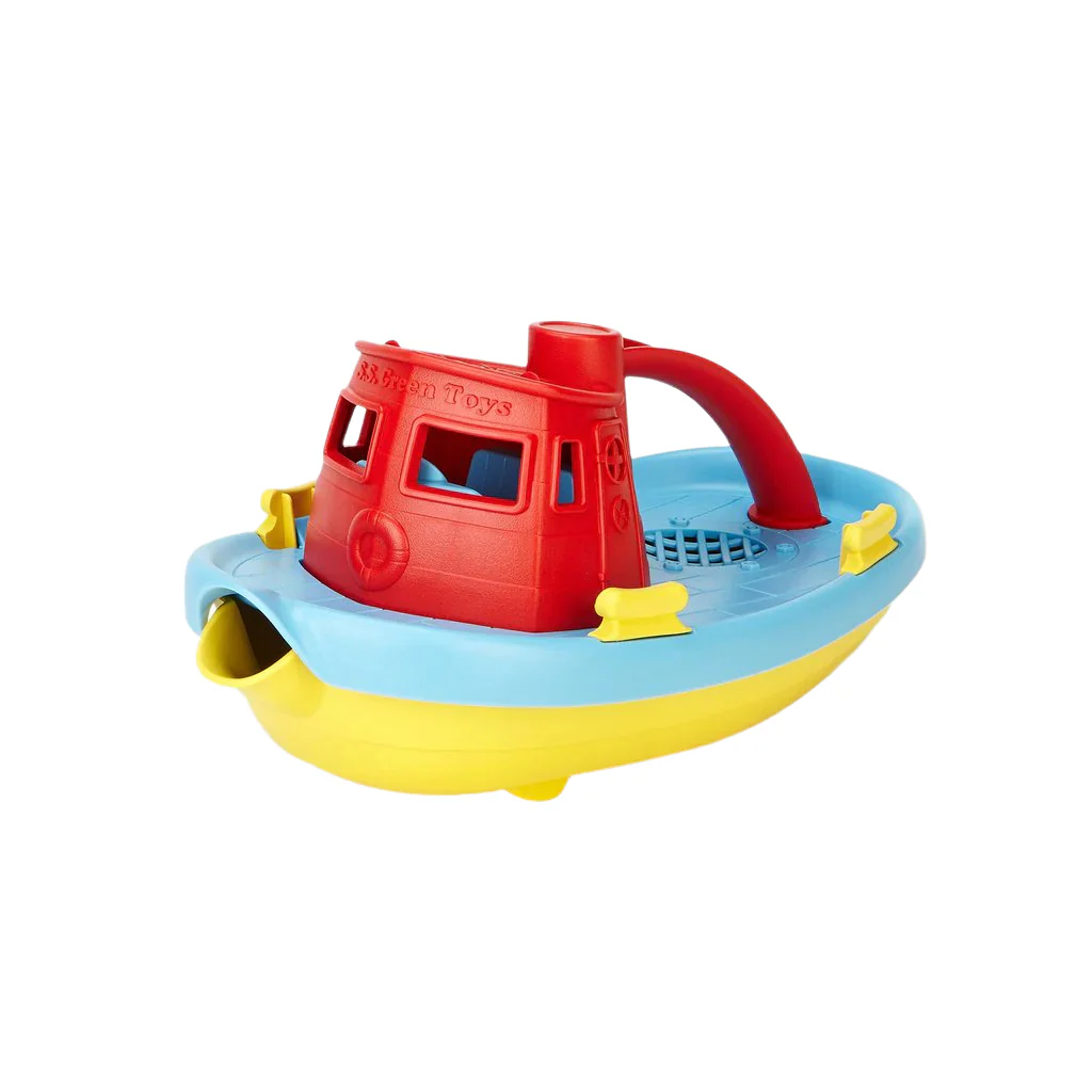 Recycled Tug Boat - Red by Green Toys