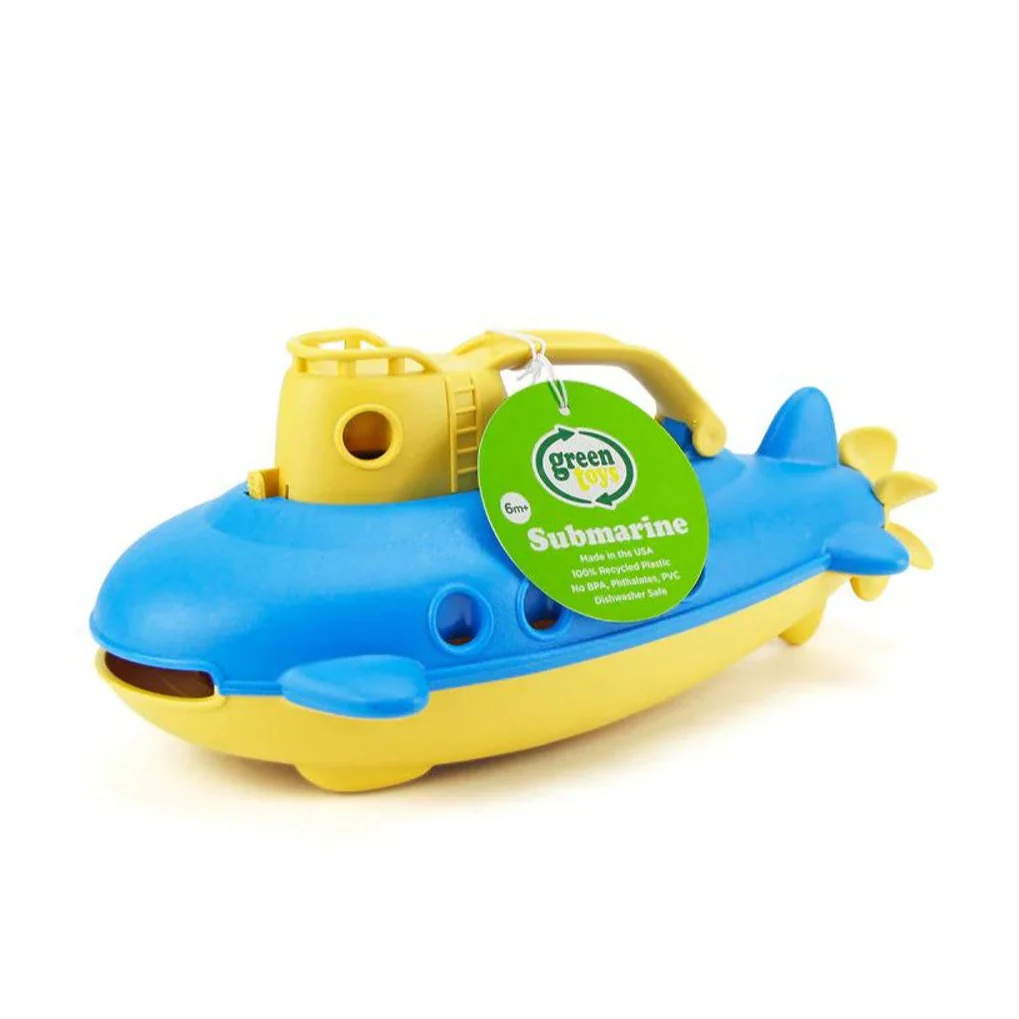 Recycled Submarine - Yellow Handle by Green Toys - Image 2