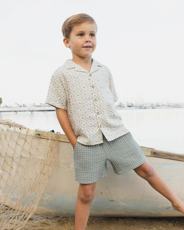 Relaxed Short - Sea Green by Rylee + Cru - Image 2