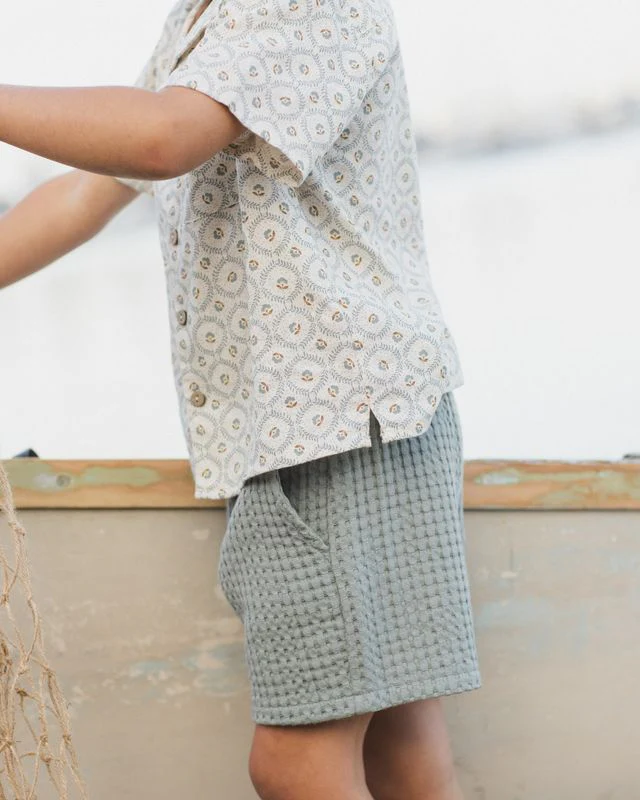 Relaxed Short - Sea Green by Rylee + Cru - Image 3