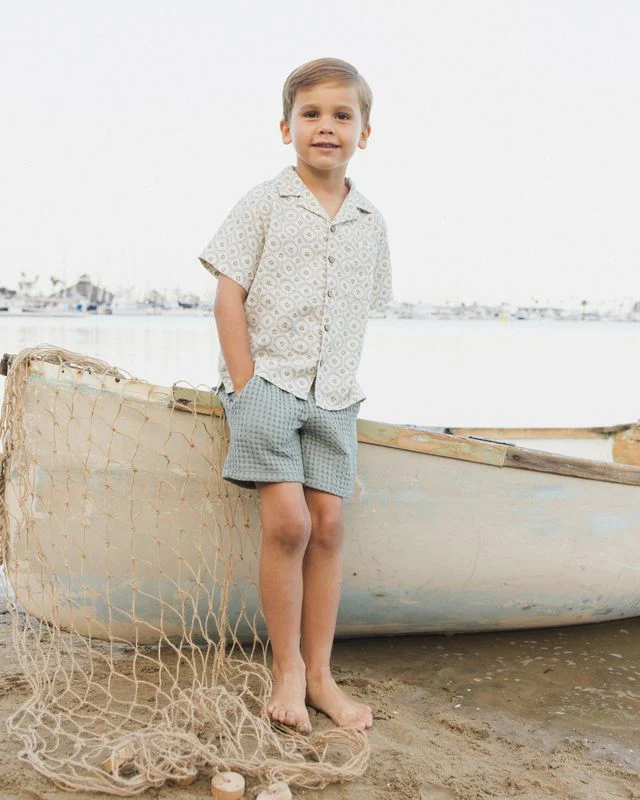 Relaxed Short - Sea Green by Rylee + Cru - Image 4