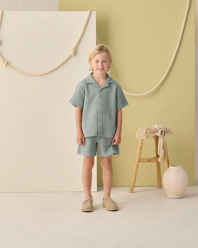 Relaxed Short - Sea Green by Rylee + Cru - Image 8