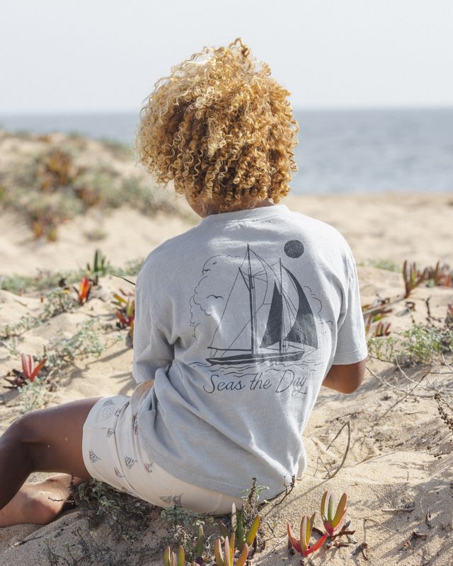 Relaxed Tee - Seas The Day by Rylee + Cru - Image 19