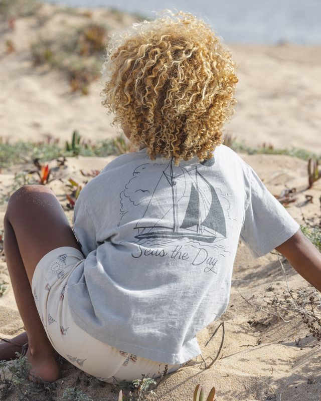 Relaxed Tee - Seas The Day by Rylee + Cru - Image 20