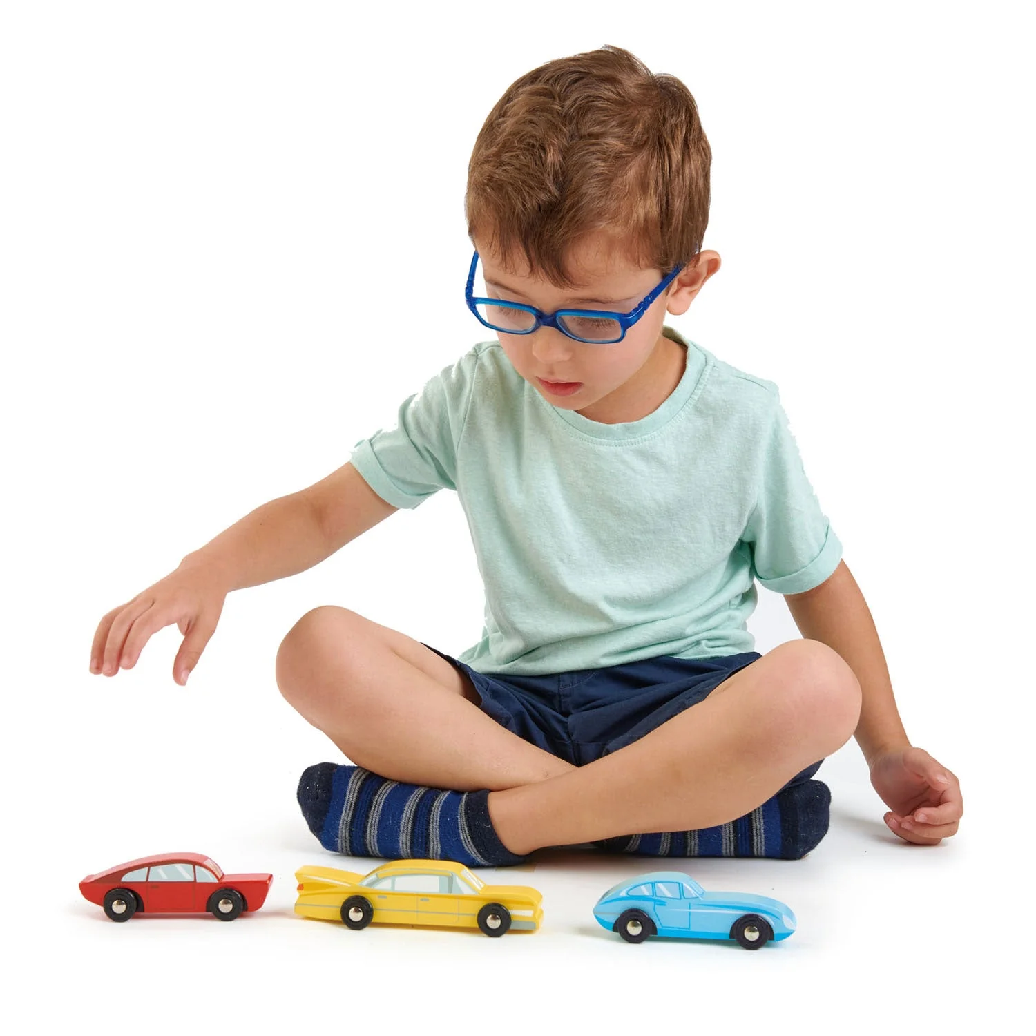 Retro Wooden Cars by Tender Leaf Toys - Image 3