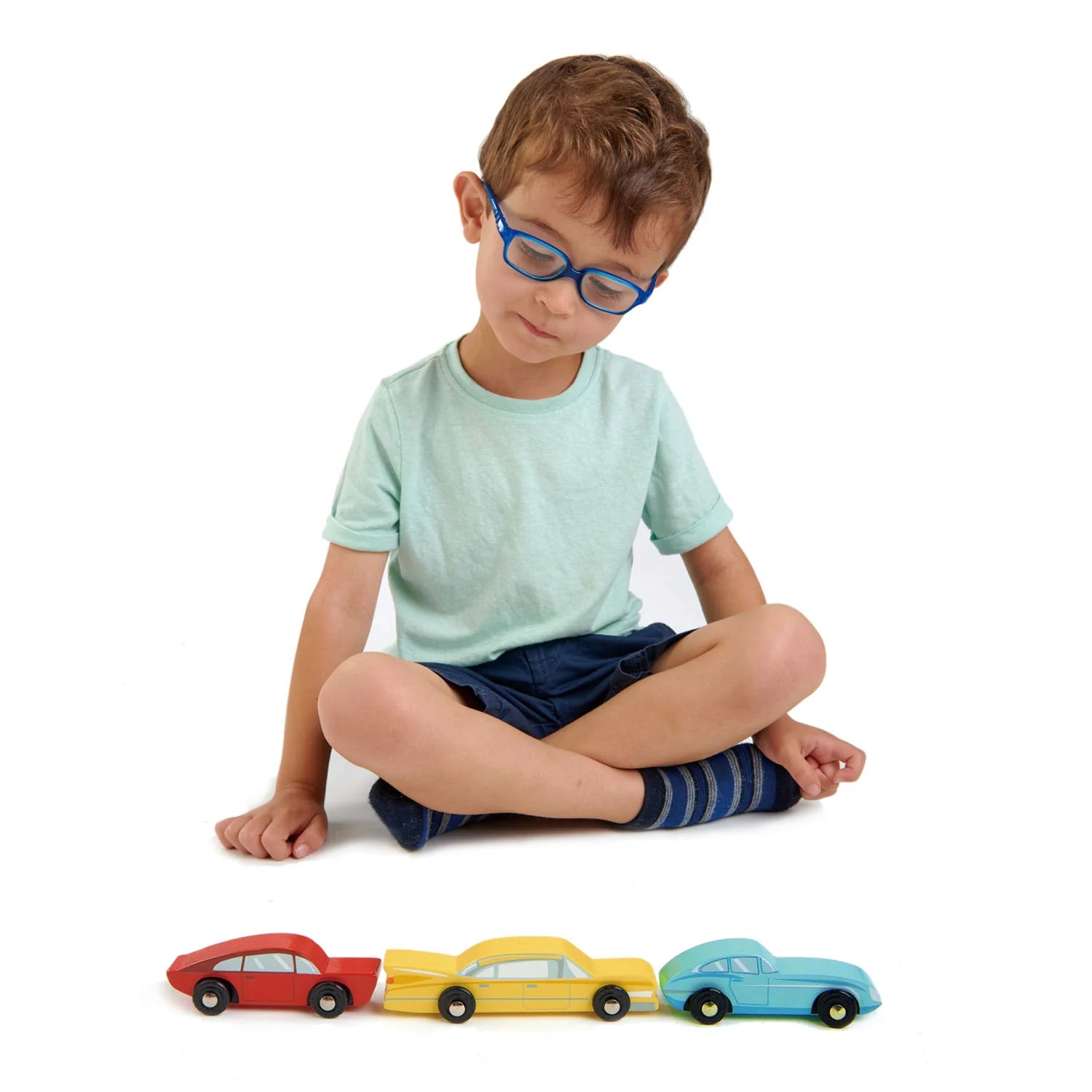 Retro Wooden Cars by Tender Leaf Toys - Image 4