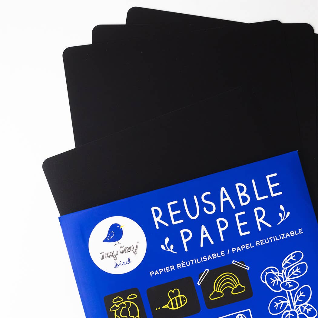 Reusable & Erasable Paper - 10 Pack by Jaq Jaq Bird - Image 2