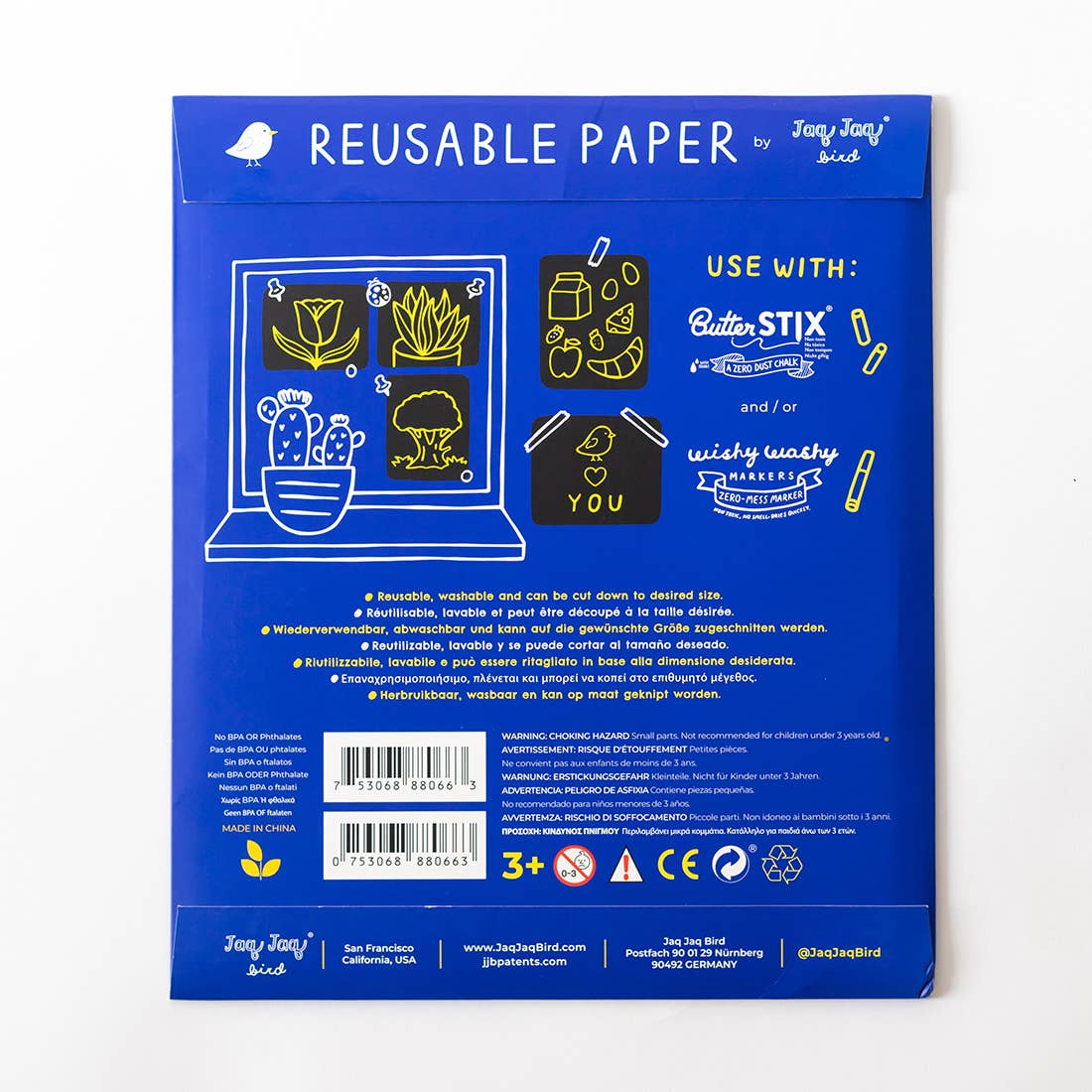 Reusable & Erasable Paper - 10 Pack by Jaq Jaq Bird - Image 7