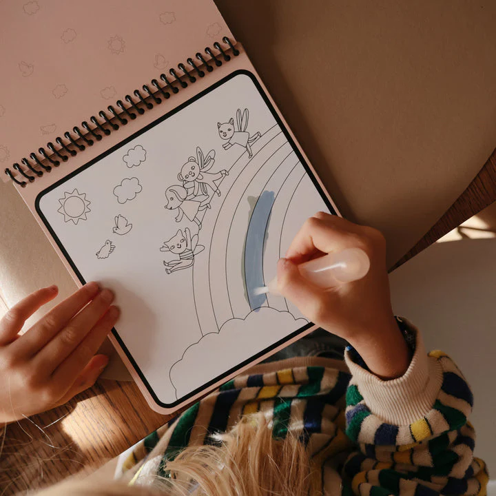 Reusable Water Color Pad - Fairies by Mushie & Co - Image 2