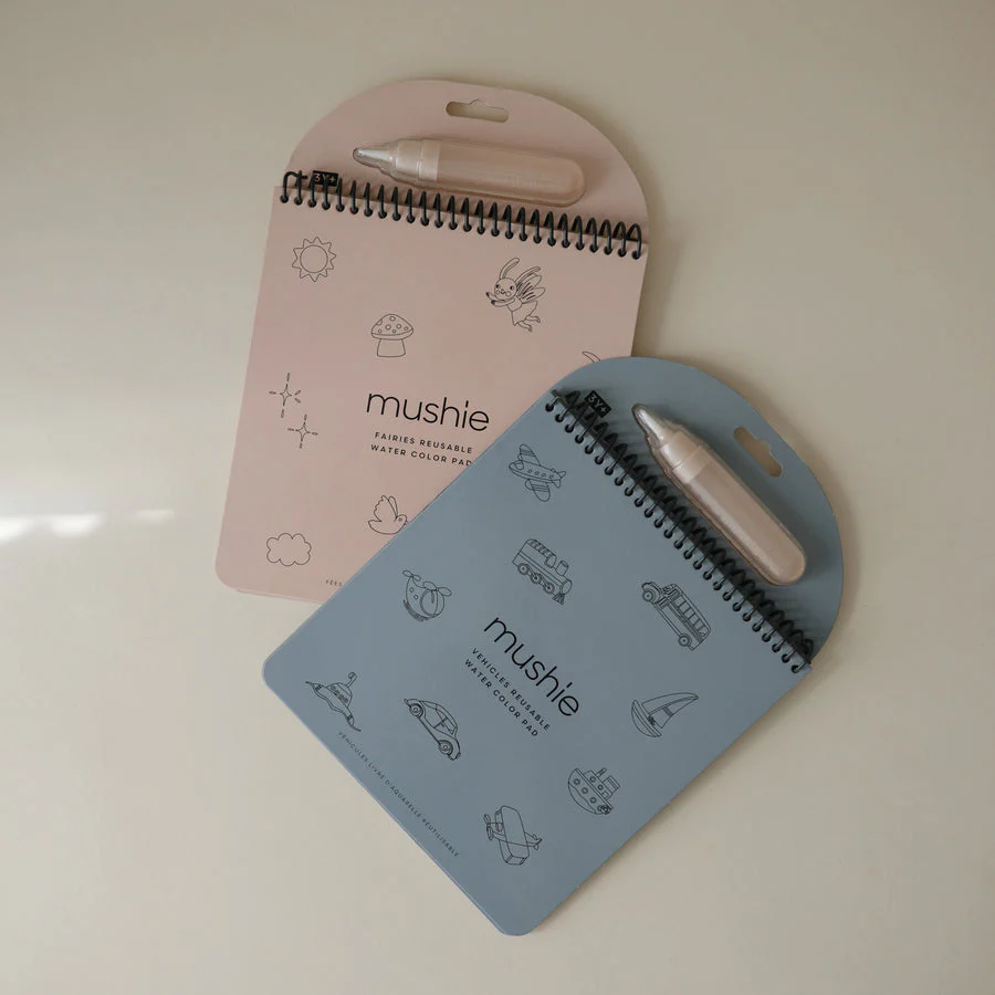Reusable Water Color Pad - Vehicles by Mushie & Co - Image 6