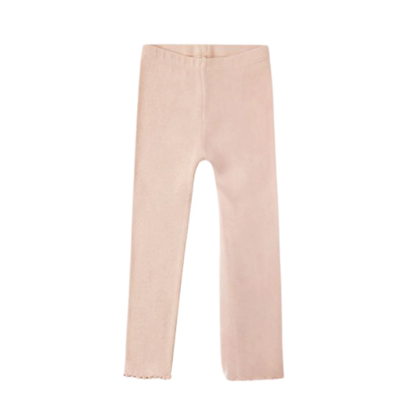Ribbed Legging - Heathered Blush by Rylee + Cru