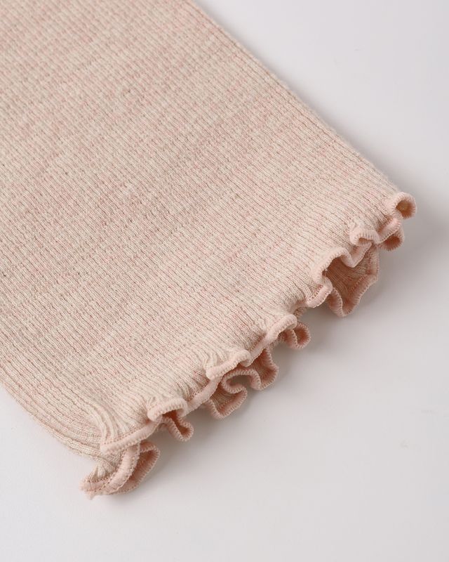 Ribbed Legging - Heathered Blush by Rylee + Cru - Image 2