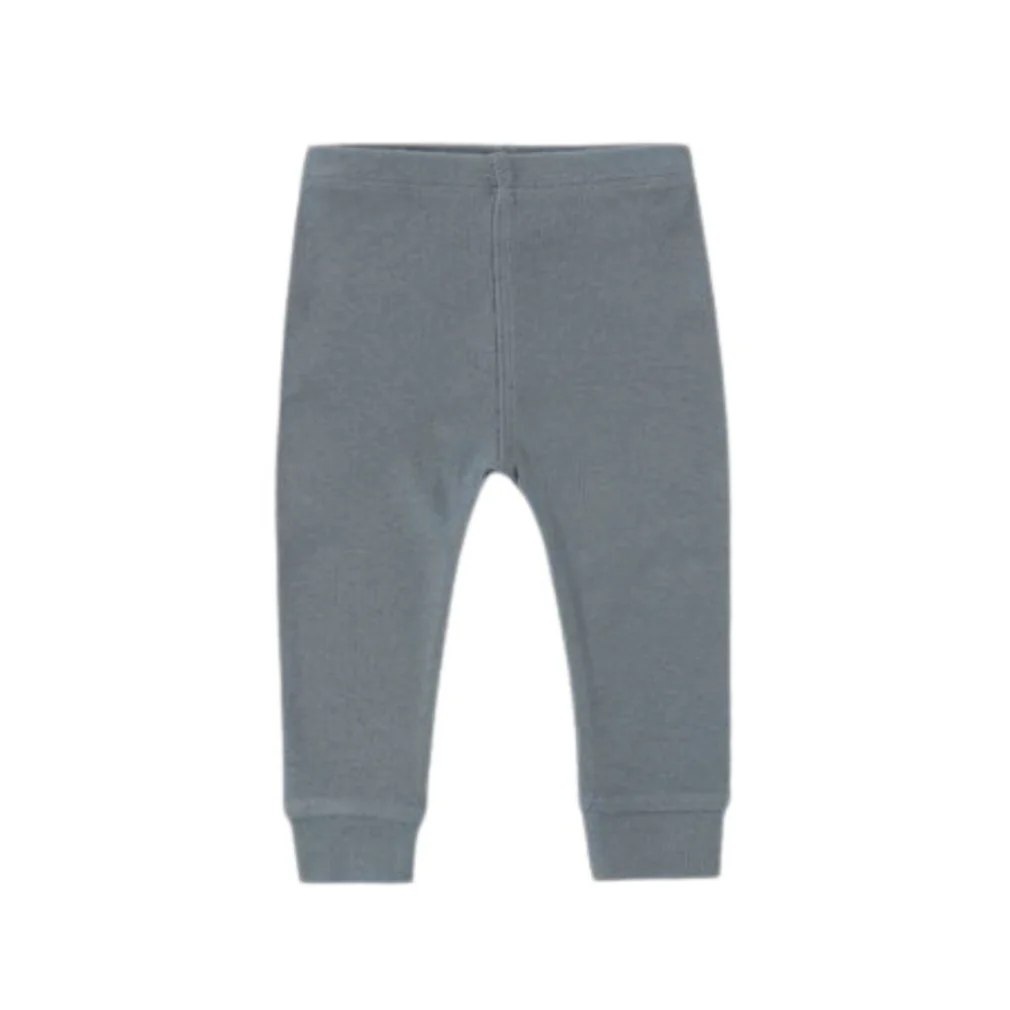 Ribbed Legging - Ocean by Quincy Mae