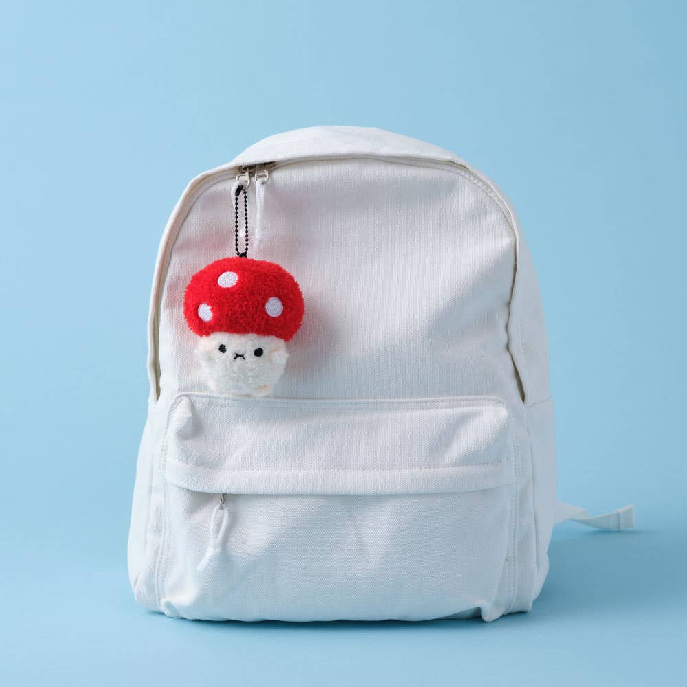 Ricemogu - Red and White Mushroom Keyring by Noodoll - Image 2