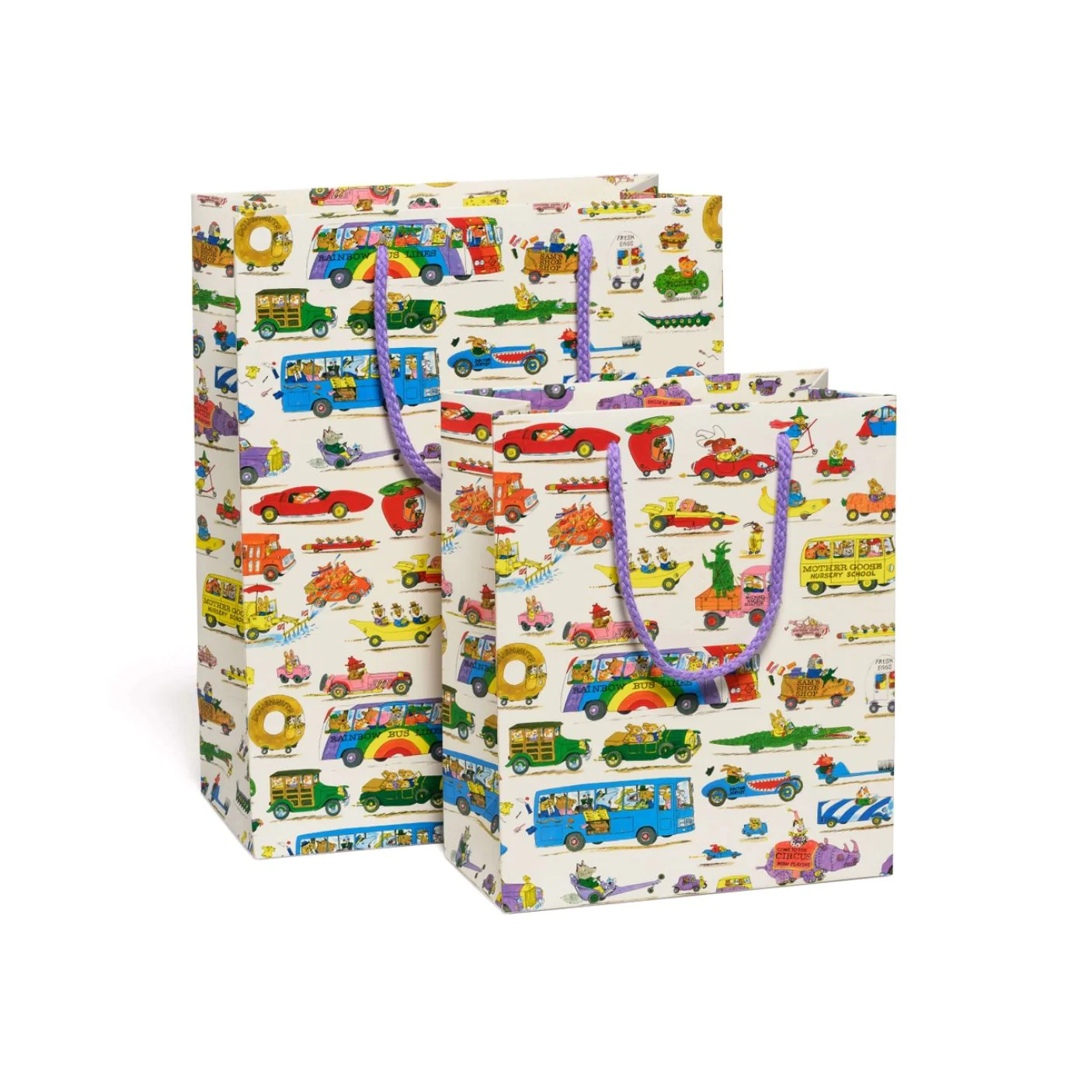 Richard Scarry Busytown Cars Gift Bag by Red Cap Cards