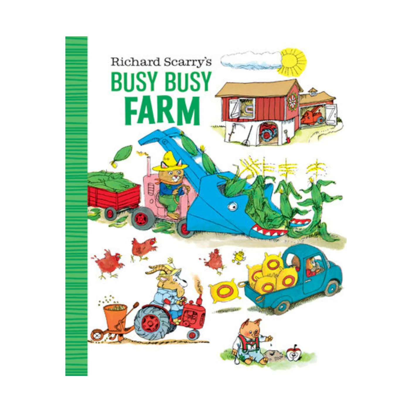 Richard Scarry's Busy Busy Farm - Board Book